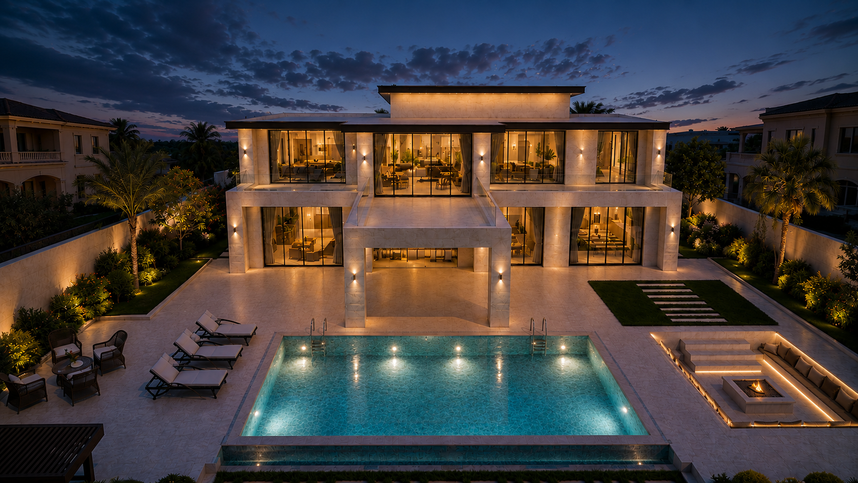Minimalist Oasis at Dubai